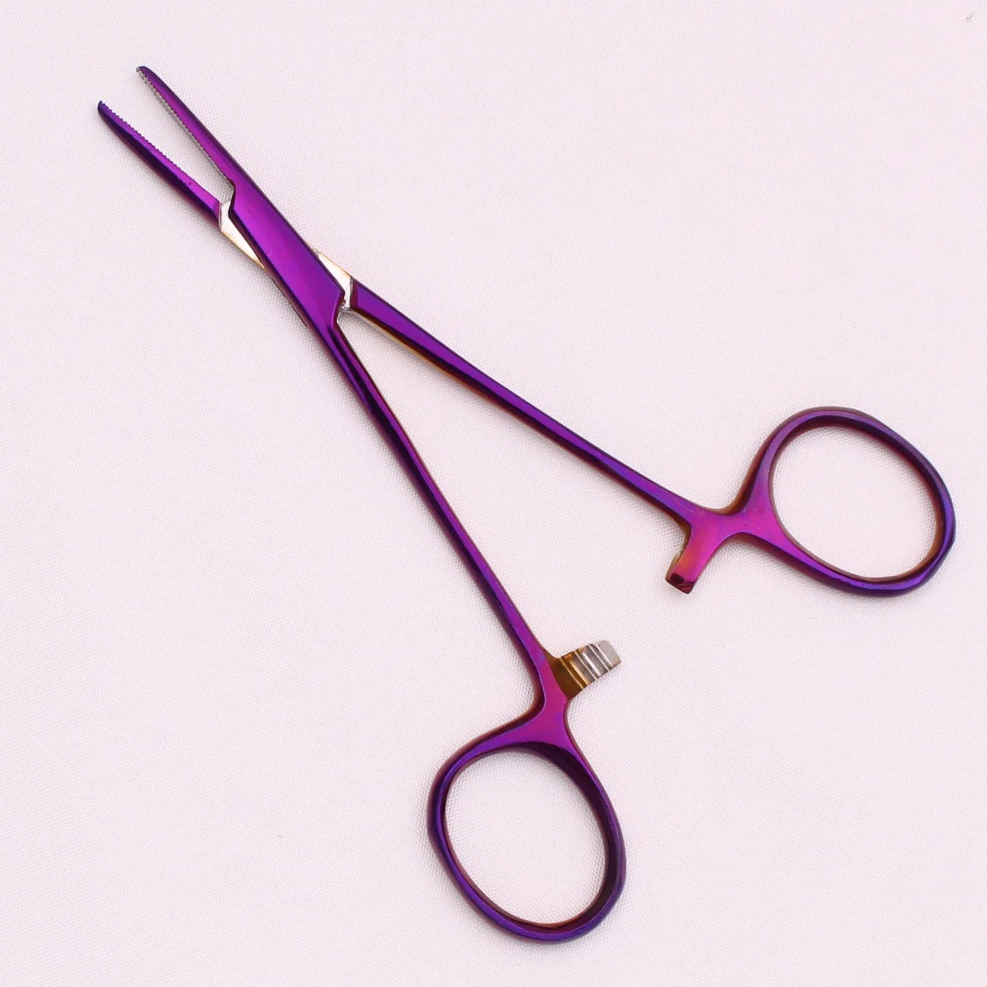 13cm Pet Hemostatic Forceps, Professional Stainless Steel Grooming & Veterinary Tool