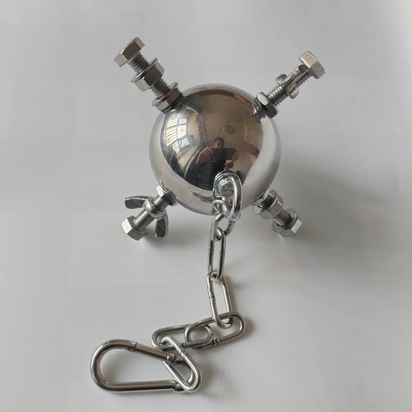 Stainless Steel Parrot Puzzle Screw Toy