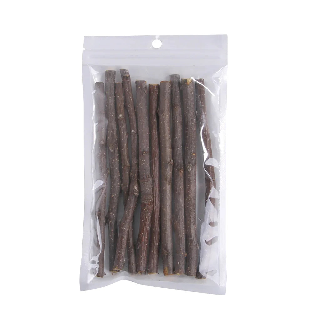 Wooden Toy Set for Hamsters, Rabbits, Guinea Pigs, and Small Pets