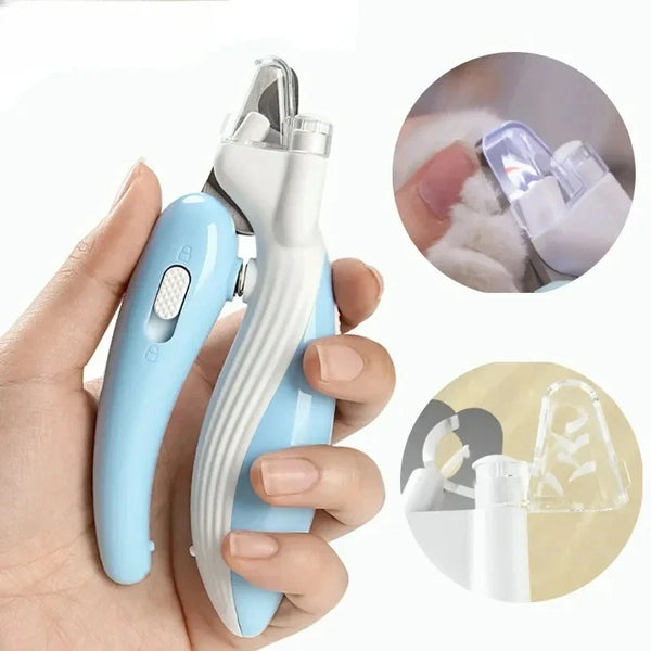 Professional Pet Nail Clippers with LED Light - for Dogs, Cats & Small Animals