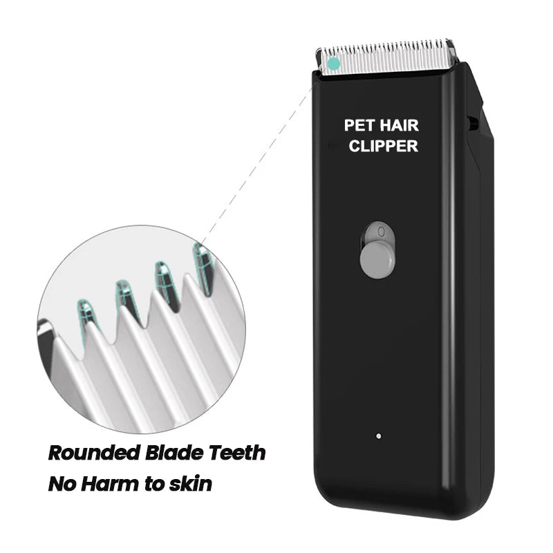 Cordless Rechargeable Pet Hair Trimmer
