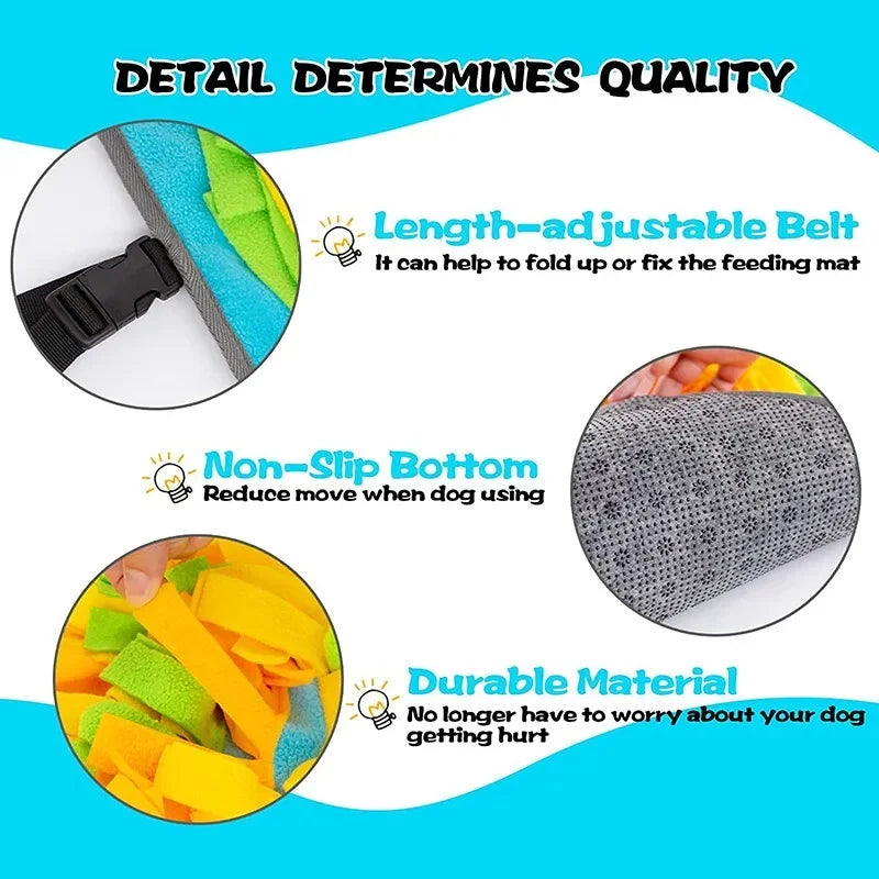 Large Interactive Snuffle Mat for Dogs