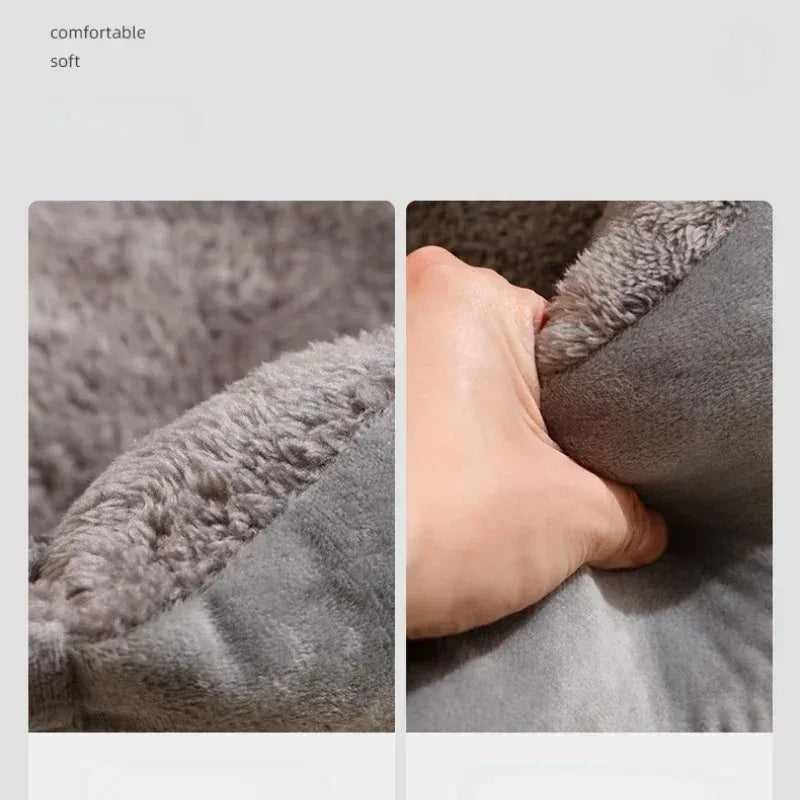 Soft Pet Bed for Cats & Small Dogs — Cozy Cushion Basket House