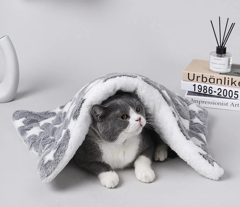 Soft Flannel Pet Sleeping Mat