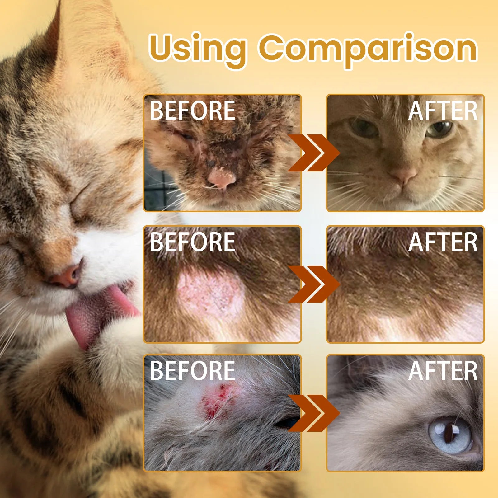Natural Flea, Mite & Tick Repellent for Cats & Dogs