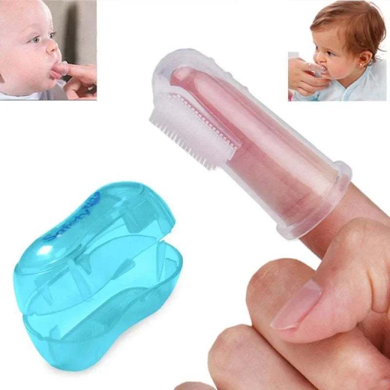Super Soft Silicone Pet Finger Toothbrush for Dogs & Cats
