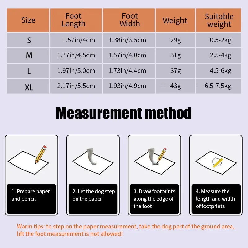 Non-Slip Dog Shoes – Breathable, Wear-Resistant Boots for Small & Medium Dogs