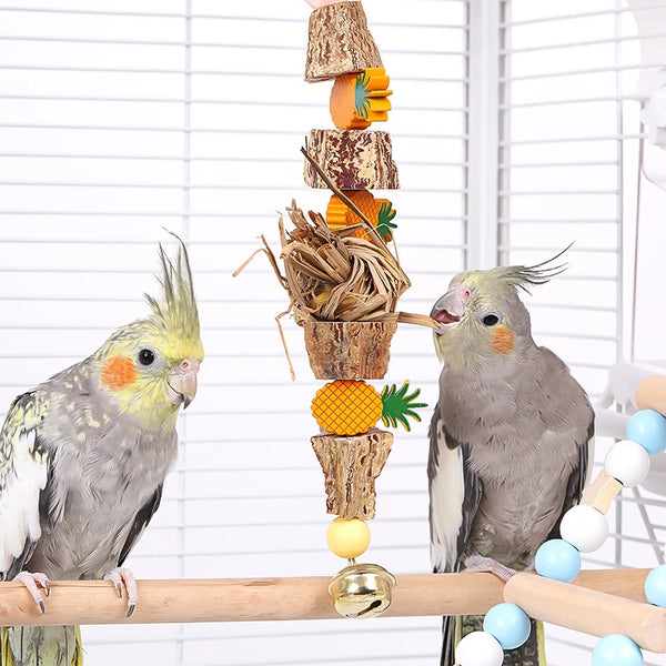 Natural Grass Bird Swing Toy