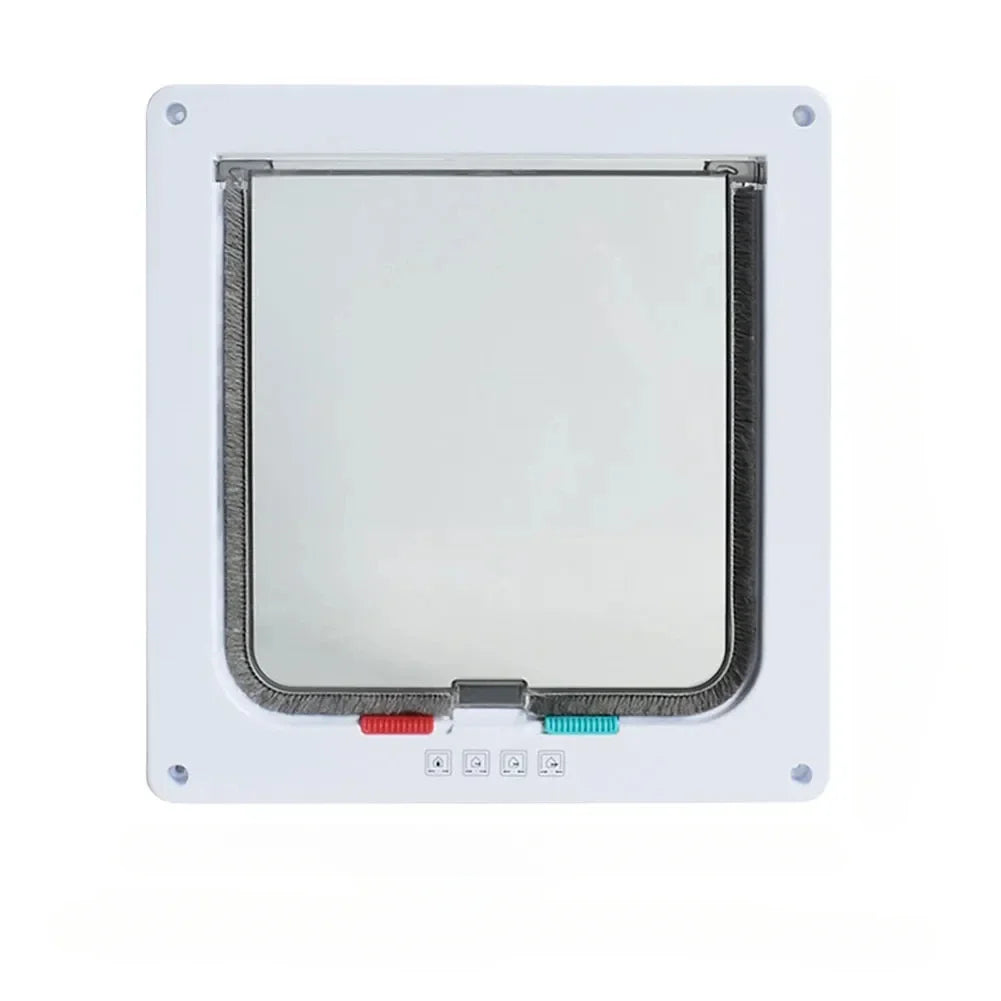Pet Flap Door with 4-Way Security Lock