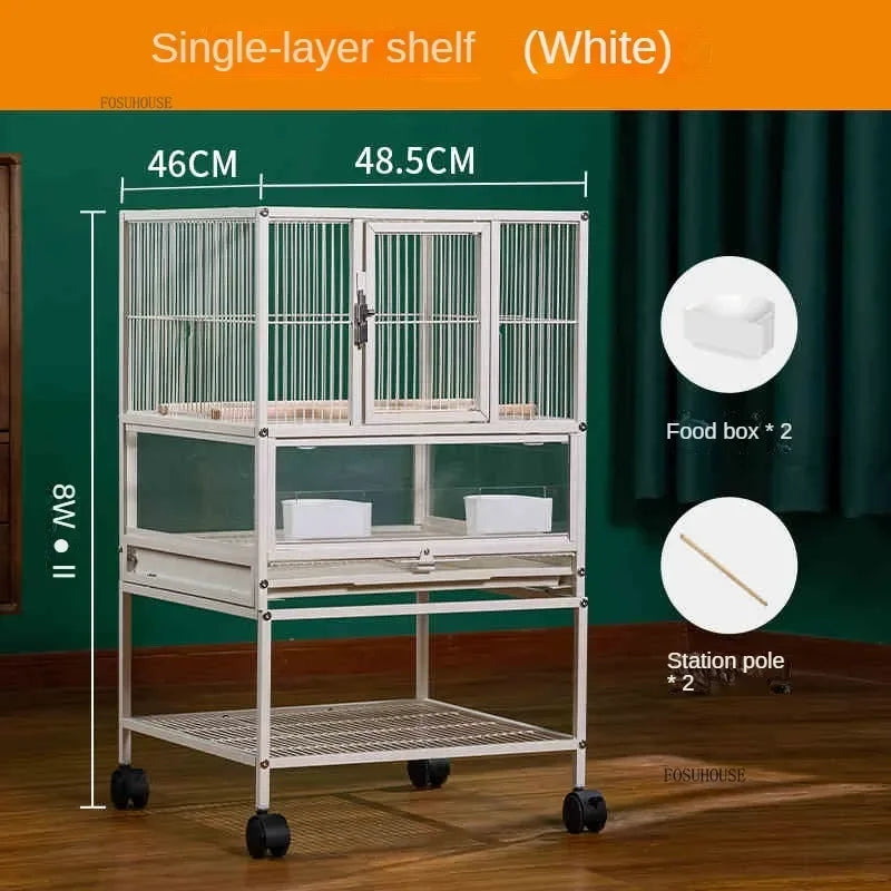 Multi-Layer Stacked Iron Bird Cage
