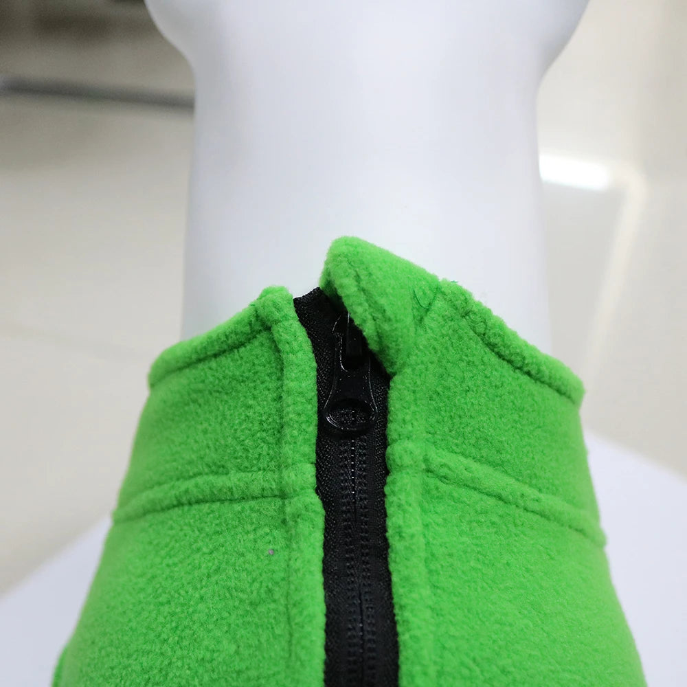 Winter Fleece Dog Jacket, Warm Coat for Small & Medium Dogs, Puppies, and Cats