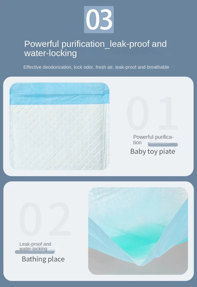 Disposable Absorbent Dog Diapers & Puppy Training Pads