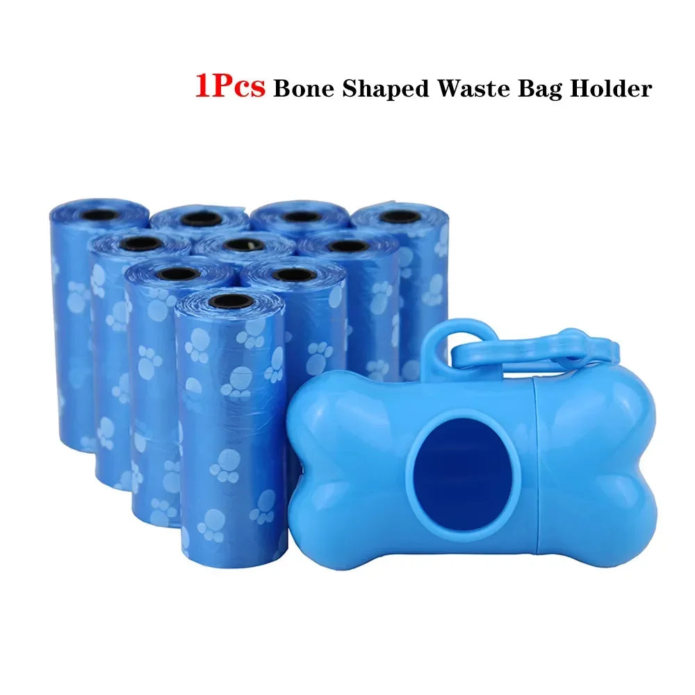 Portable Printed Pet Poop Bags for Dog Walking