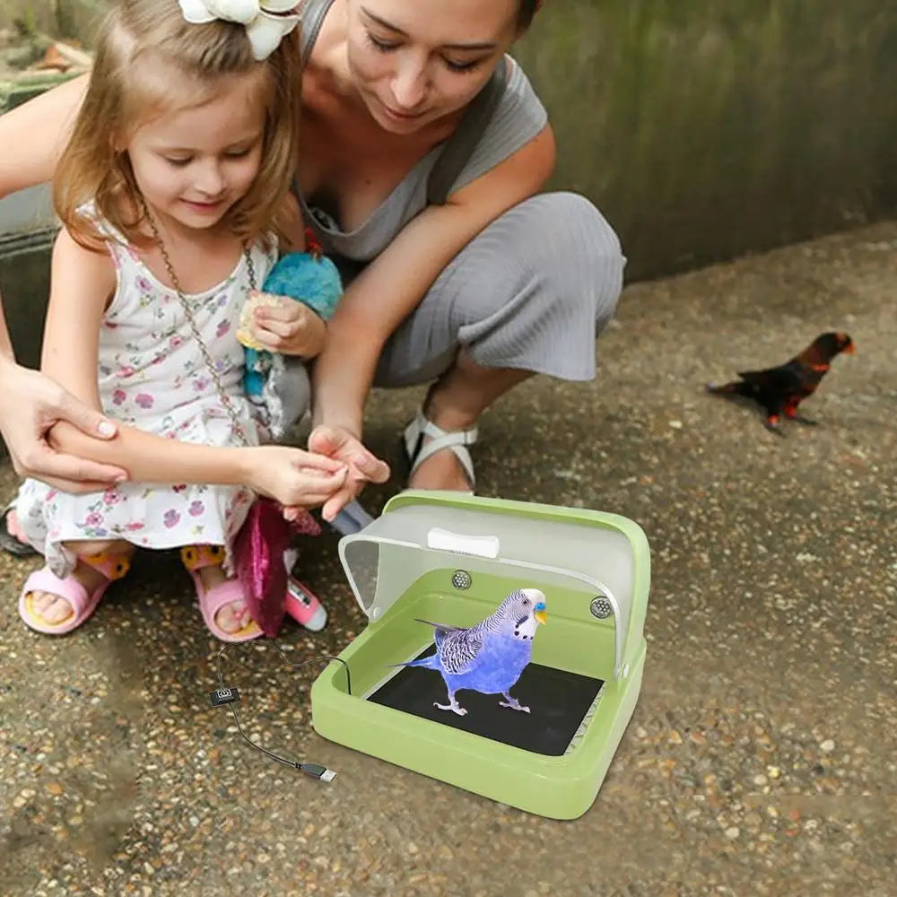 Chicken Brooder Box & Bird Incubator with Adjustable Heating