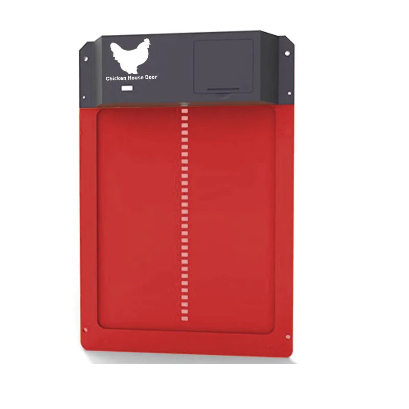 Automatic Battery-Powered Chicken Coop Door with Light Sensor