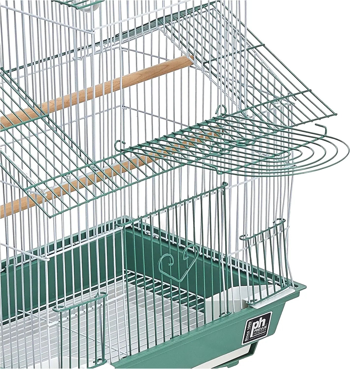 Peak-Style Parakeet Cage