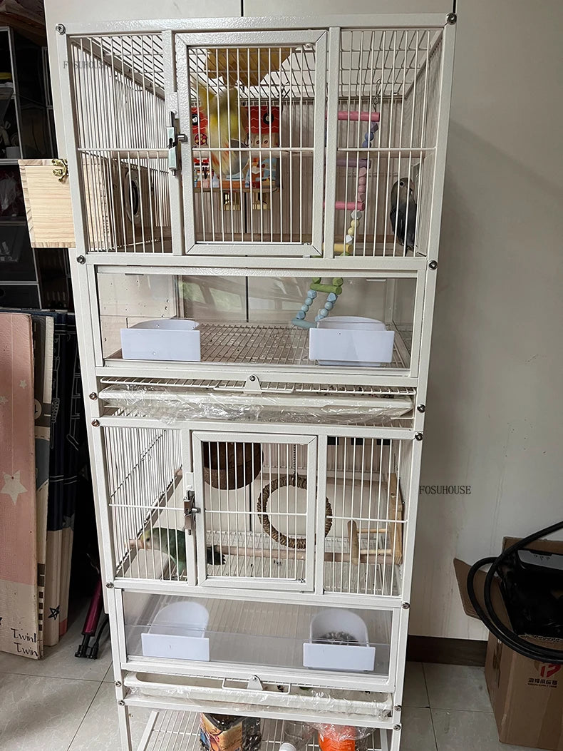 Multi-Layer Stacked Iron Bird Cage