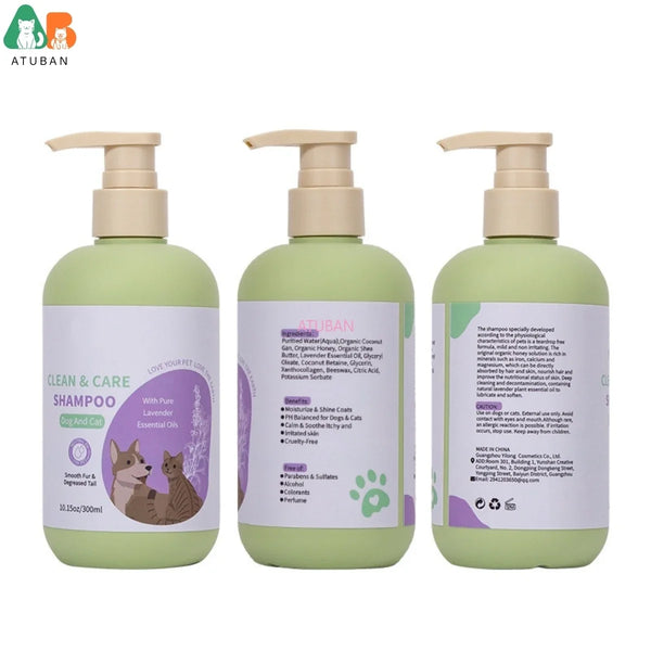 ATUBAN Hypoallergenic Dog Shampoo & Conditioner