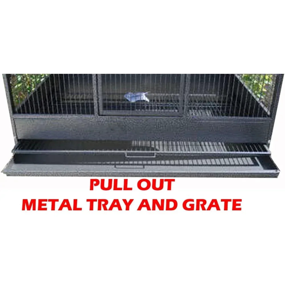 Extra-Large Heavy-Duty Breeder Bird Cage