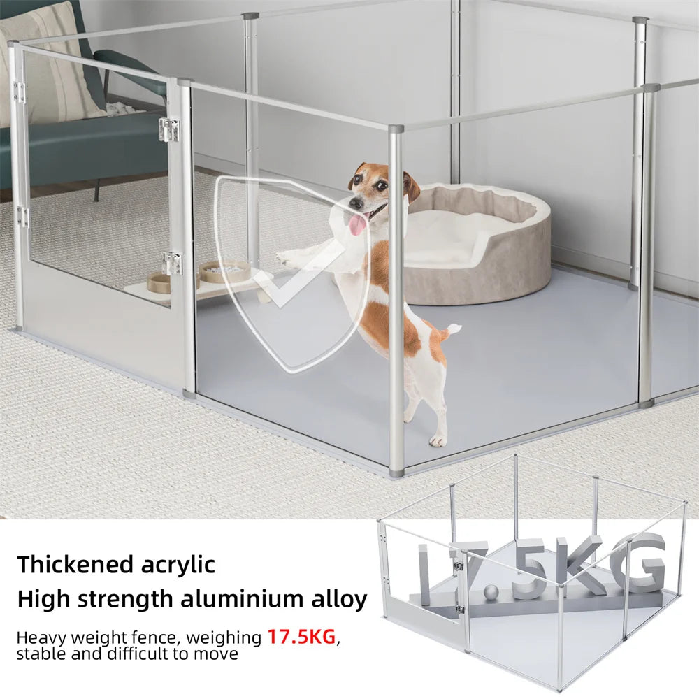 Extra Large Acrylic Dog Playpen