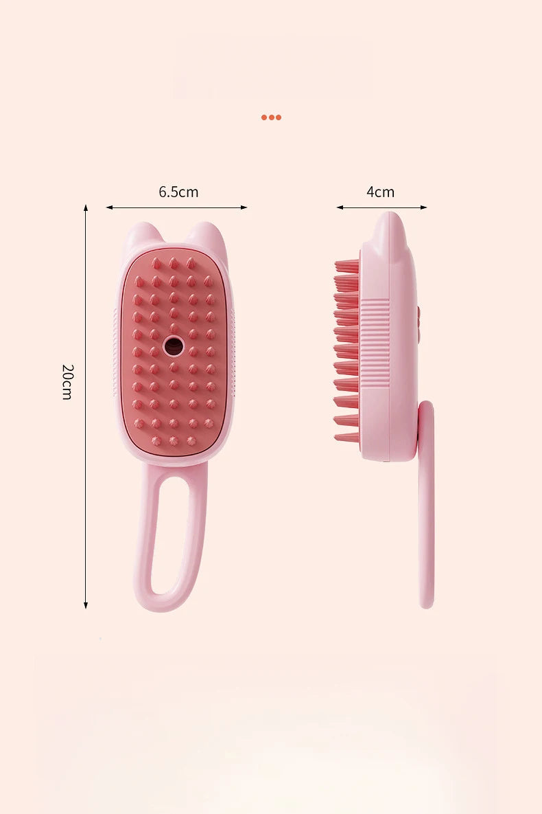3-in-1 Electric Steam Grooming Brush