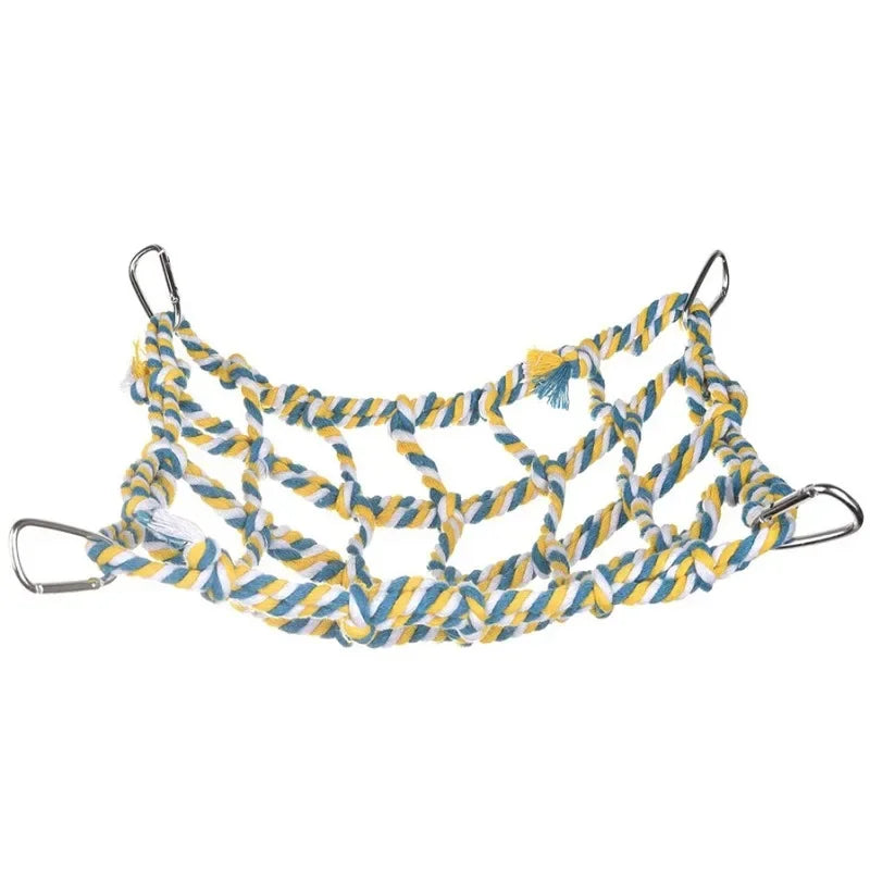 Parrot Climbing Net Swing & Rope Hammock