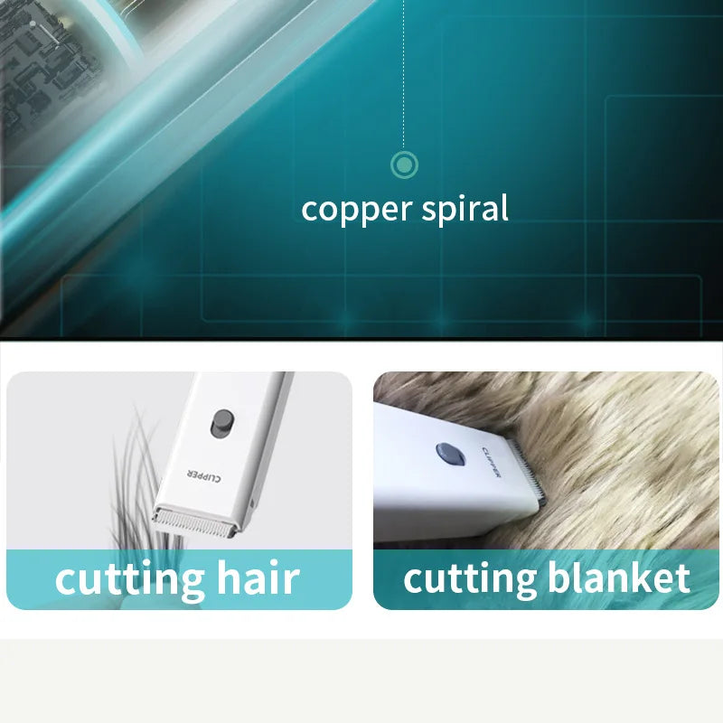 Cordless Rechargeable Pet Hair Trimmer