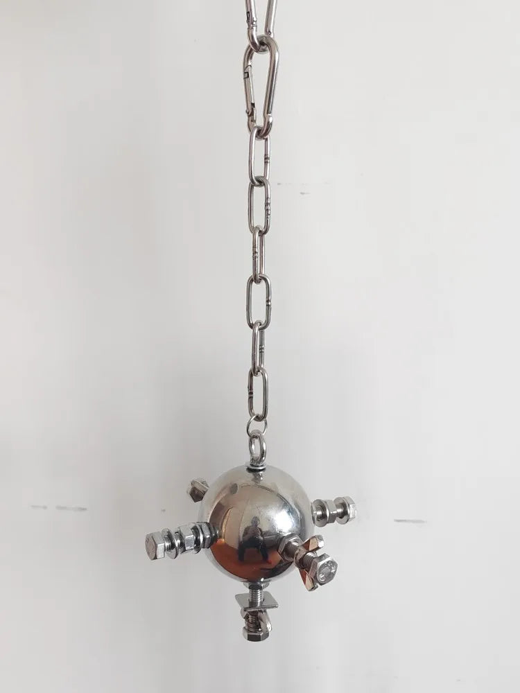 Stainless Steel Parrot Puzzle Screw Toy