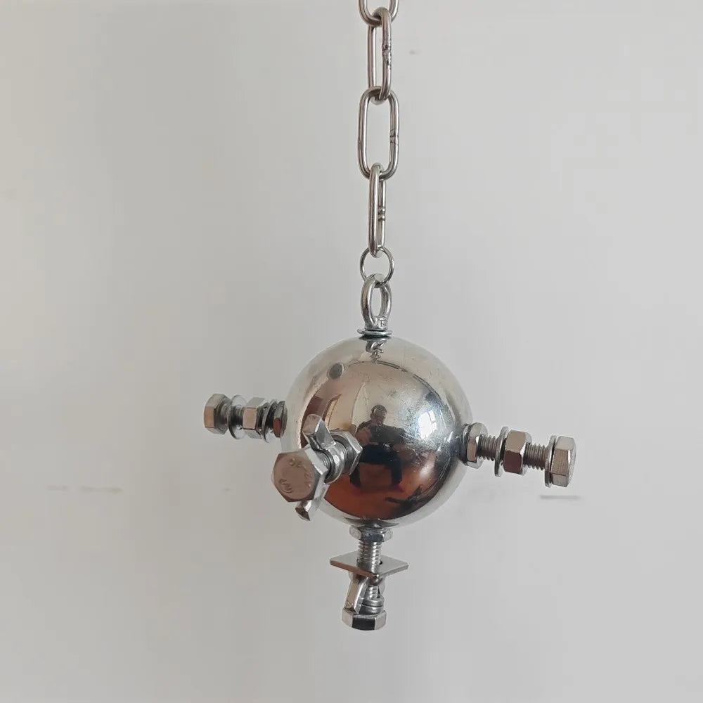 Stainless Steel Parrot Puzzle Screw Toy
