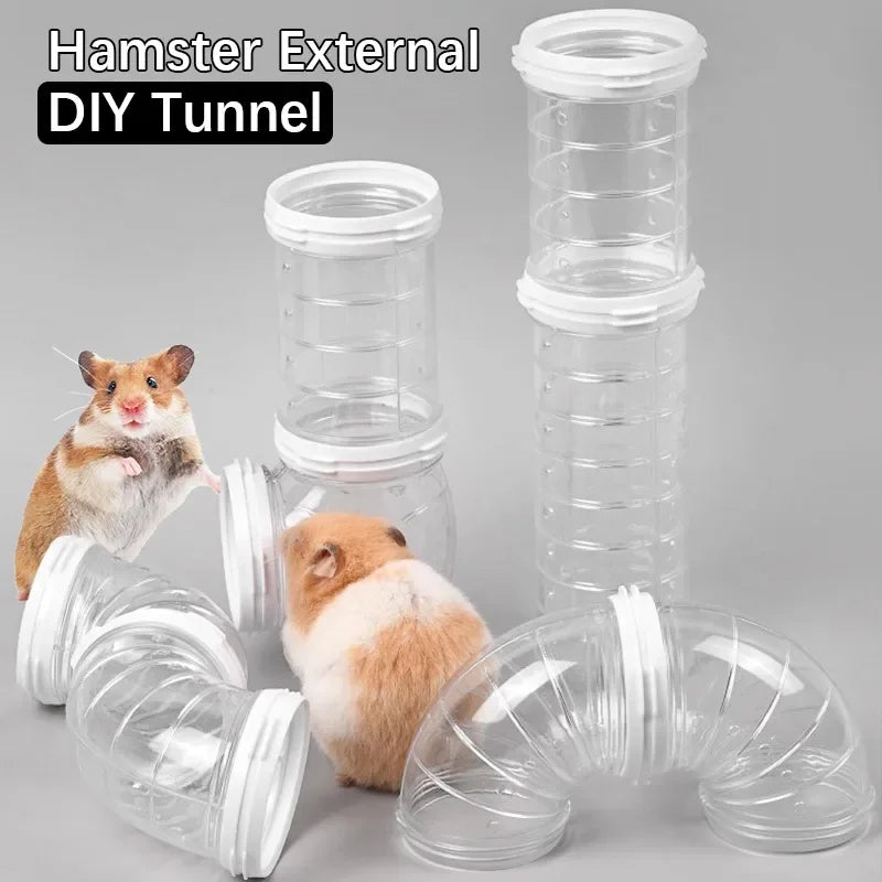 Hamster Cage External Pipelines – Modular Spliceable Movement Tunnels