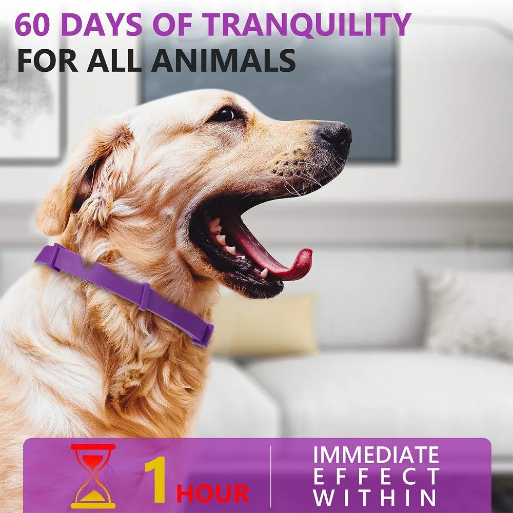 Adjustable Calming Collar for Cats & Dogs