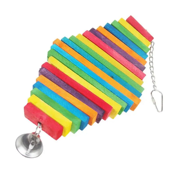 Colorful Shredding & Foraging Toy for Birds