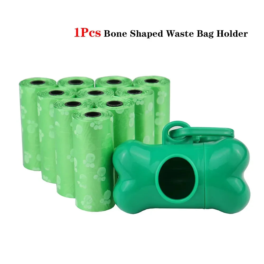Portable Printed Pet Poop Bags for Dog Walking
