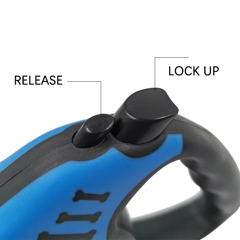 Automatic Retractable Nylon Dog Leash