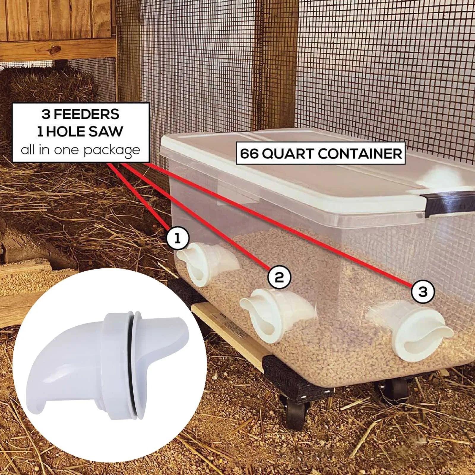 Poultry Pro Rainproof Feeder