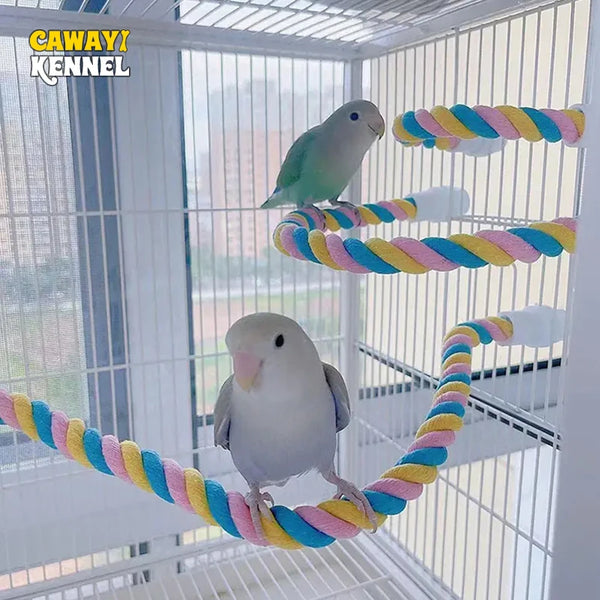 Durable Cotton Rope Bird Toy
