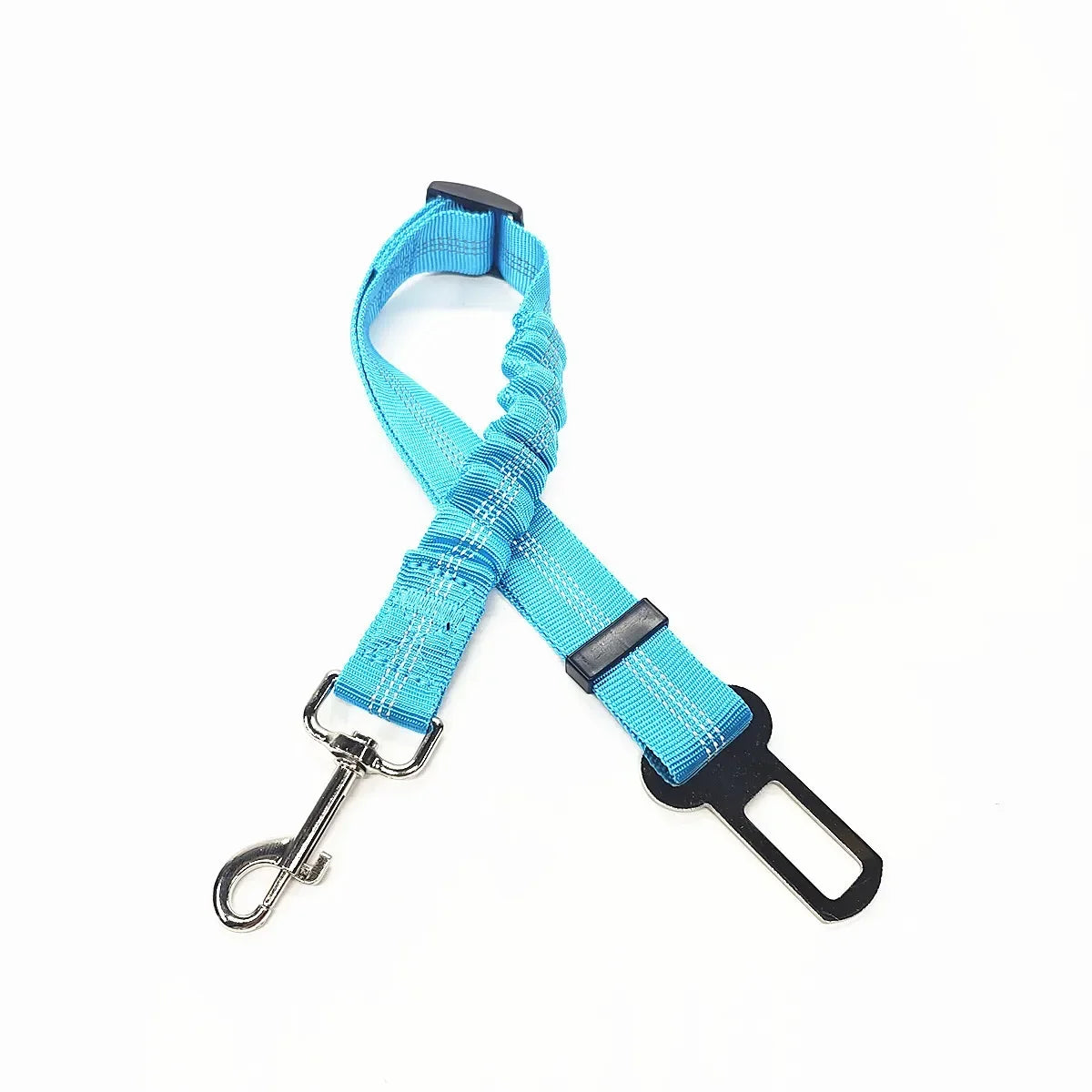 Adjustable Pet Car Seat Belt, Safety Harness Lead Clip for Dogs & Cats