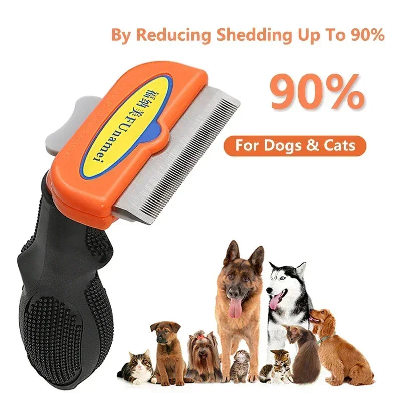 Cat & Dog Shedding and Cleaning Brush