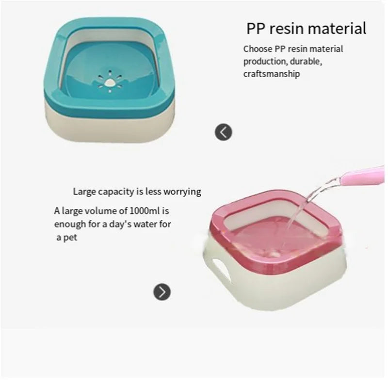 Anti-Spill Floating Pet Water Bowl