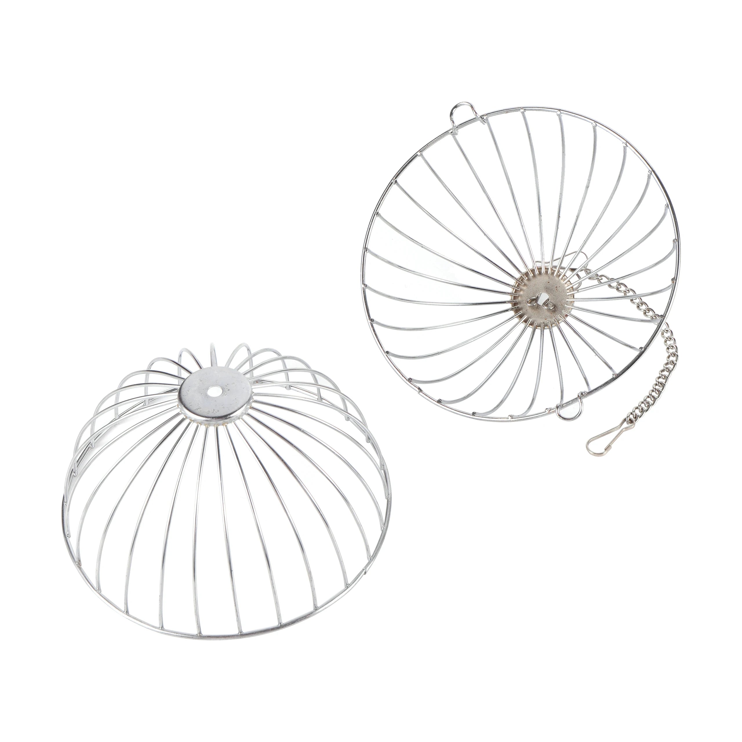Hanging Parrot Foraging Ball – Stainless Steel