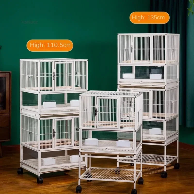 Multi-Layer Stacked Iron Bird Cage