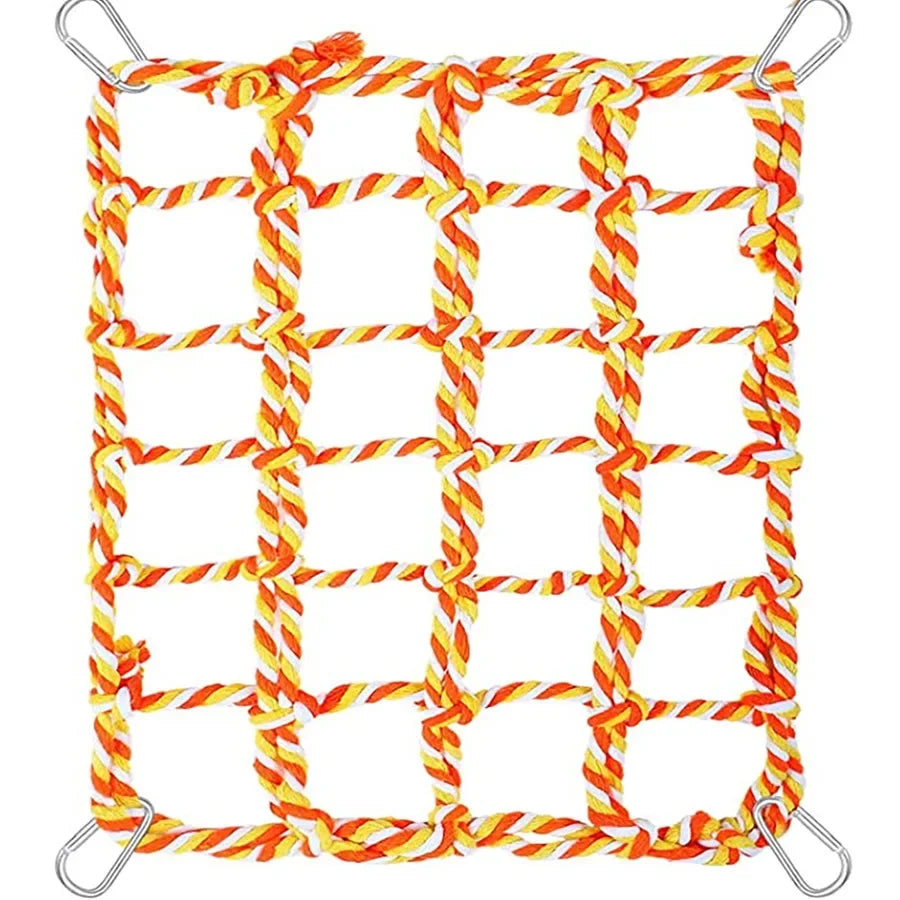 Parrot Climbing Net Swing & Rope Hammock