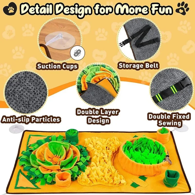 Large Interactive Snuffle Mat for Dogs
