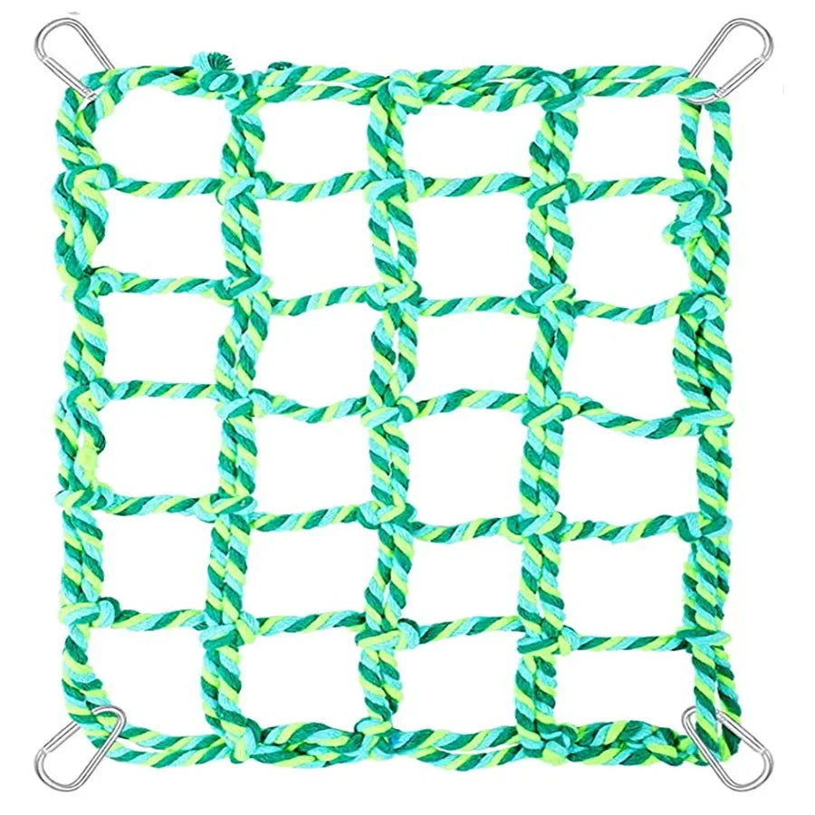 Parrot Climbing Net Swing & Rope Hammock