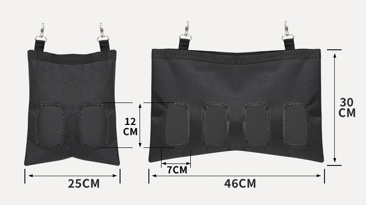 Rabbit Hay Bag Feeder Pouch Hanging Dispenser for Small Animals