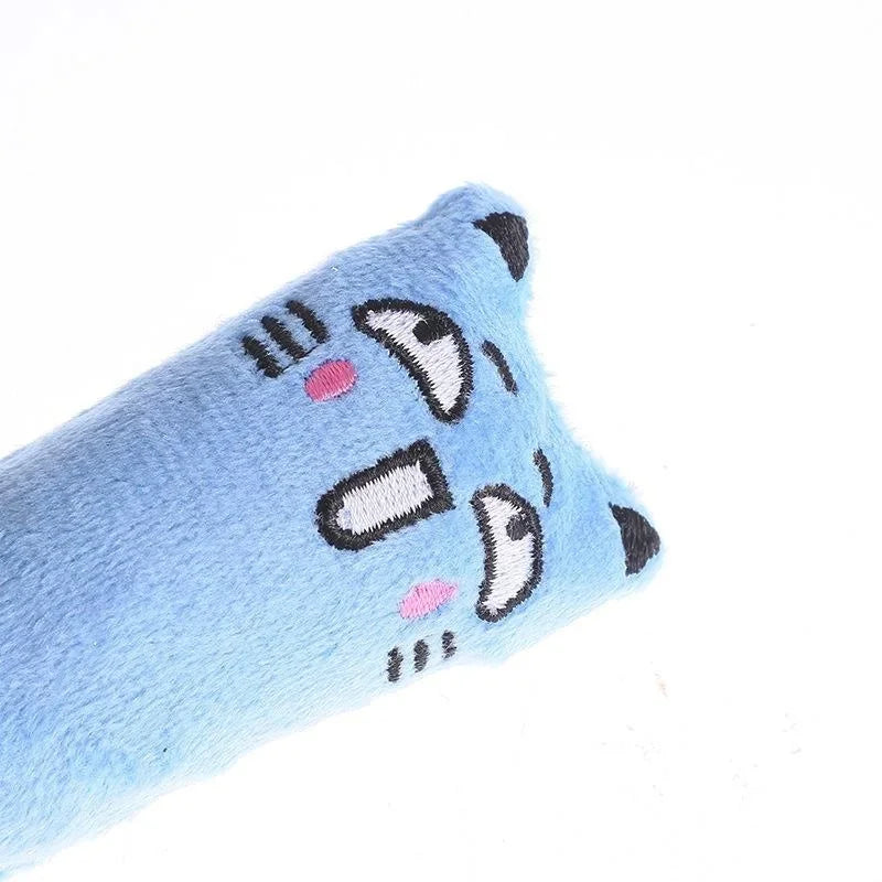 Rustling Catnip Plush Toy – Teeth Grinding Pillow Toy for Kittens & Cats