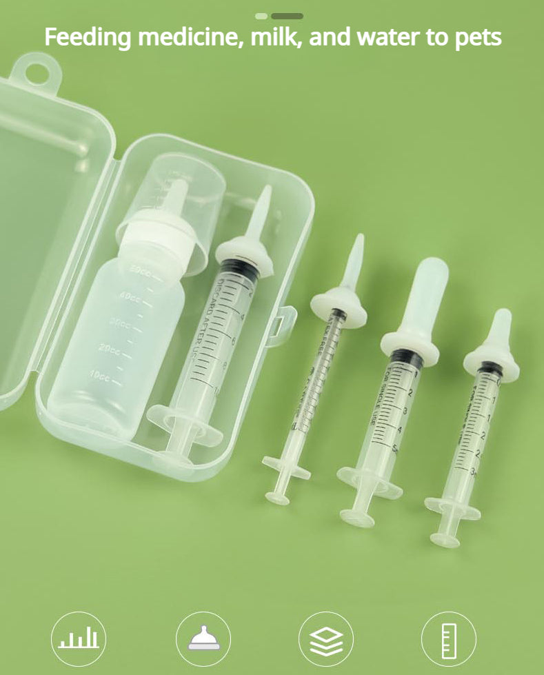 Newborn Pet Feeding Set